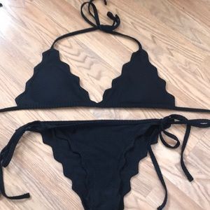 Black swimsuit